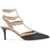 Valentino Garavani Rockstud Slingback Pumps NERO/POUDRE