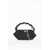 Ganni Mini Bou Satin Handbag BLACK