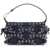 Ganni Mini Bow Eyelet Butterfly Bag DARK NAVY