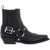 Ganni Western Chelsea Ankle Boots BLACK