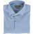 CORNELIANI Short-Sleeved Popeline Slim Fit Shirt Light Blue