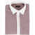 CORNELIANI Id Balanced Stripe Shirt With Contrasting Details Burgundy