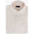 CORNELIANI Id Jacquard Silk Blend Button-Down Shirt Beige