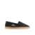 Saint Laurent Saint Laurent Canvas Logo Espadrilles Black