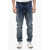 Diesel E-Krooley Jogger Denims With Paint Print 18Cm* Blue