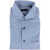 CORNELIANI Id Twill Cotton Shirt With Breast-Pocket Light Blue