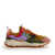 FLOWER MOUNTAIN5 Sneakers Yamano 3 in suede rosa antico Multicolour