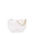 Michael Kors Kendall leather shoulder bag with frontal monogram White