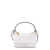 Michael Kors Wythe leather handbag with frontal logo White