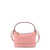 Michael Kors Wythe leather handbag with frontal logo Pink