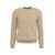 Kangra Melange cable knit sweater Brown