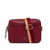 GIANNI CHIARINI Borsa a tracolla Nina in pelle martellata bordeaux Red