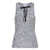 Ganni GANNI Metallic Tops Silver