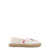 Kenzo Canvas espadrillas with iconic frontale embroidery White