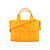 Marc Jacobs The mini tote leather bag Orange