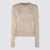 Allude Allude Ecru Wool Knitwear Beige