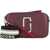 Marc Jacobs Marc Jacobs The Snapshot Leather Camera Bag RED-PURPLE OR GRAPE