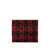 Alexander McQueen Alexander McQueen "Tartan Skull" Foulard RED