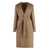 Gucci Gucci Reversible Wool Coat Brown