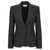 Alexander McQueen Alexander McQueen Single-Breasted Pinstripe Blazer GRAY