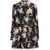 ZIMMERMANN Zimmermann Printed Silk Mini Dress Black