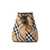 Burberry Burberry "Check Mini" Bucket Bag Beige