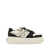 Fendi Fendi Fendi Match Leather Sneakers Black