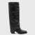 Fendi Fendi Black Leather Boots Black