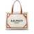 Balmain Balmain B-Army Tote Bag With Print BROWN