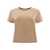 AGOLDE Agolde "Drew" T-Shirt Beige