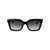 Alexander McQueen Alexander McQueen Sunglasses BLACK-BLACK-GREY