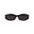 Alexander McQueen Alexander McQueen Sunglasses BLACK-SILVER-GREY