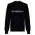 Givenchy Givenchy Logo Wool Crewneck Sweater Black