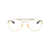 Bottega Veneta Bottega Veneta Optical GOLD-GOLD-TRANSPARENT