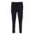 PT TORINO Blue Straight Pants With Front Closure In Wool Man BLUE