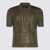 Fendi Fendi Dark Green Cotton Polo Shirt GREEN