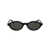 Saint Laurent Saint Laurent Eyewear Sunglasses HAVANA-HAVANA-GREY