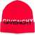 Givenchy Knitted Hat Givenchy "Split" Jacquard Pattern On Hat And Turn-Up Edge. RED