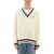 Lacoste Carded Wool Sweater WHITE