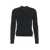 Paolo Pecora Pullover with polo collar in virgin wool Black