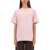 ROTATE Birger Christensen T-Shirt With Logo PINK