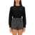 Alexander Wang Cropped Cardigan BLACK