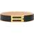 Victoria Beckham Jumbo Frame Belt BLACK