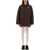 ROTATE Birger Christensen Heavy Cotton Jacket BROWN