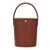 Longchamp Longchamp Borsa A Secchiello Cuir De Russie BROWN