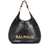 Balmain Balmain 1945 Soft Hobo Large-Pb Emb Crinkled Lth Bags Black