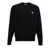 MAISON KITSUNÉ Maison Kitsuné Black Cotton Fox Head Sweatshirt Black