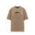 DSQUARED2 DSQUARED2 Loose Fit Tee Beige