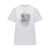 Ganni Ganni T-Shirt With Logo WHITE