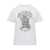 Ganni Ganni T-Shirt With Logo WHITE